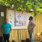 Estudiantes en Tenares regresan a escuelas deterioradas
