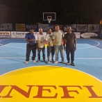 INEFI entrega remodelación cancha Pedro Emilio Reyes para apertura Juegos San Vicente