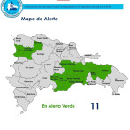 COE disminuye los niveles de alerta; el Gran Santo Domingo vuelve a verde