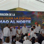 Abinader inaugura camino vecinal Las Espinas tras 36 años de espera