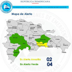 COE coloca al Gran Santo Domingo en alerta amarilla