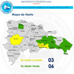 Tres comunidades en alerta amarilla por efectos de vaguada