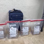 Autoridades interviene en Punta Cana canadiense con 14 paquetes de presunta cocaína