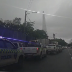 Contingente policial rodea procuraduría ante allanamientos por caso Senasa 2.0