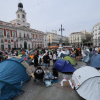 Justicia española rechaza nuevamente desalojar la acampada en Madrid, tras once días