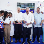 Abinader y el INEFI inauguran techado en el Centro Educativo Fabio Amable Mota