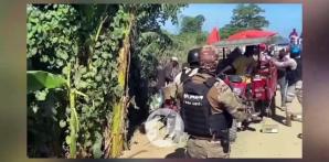 Se registraron disturbios en la frontera: Policías de Haití penetran al país e incautan mercancías