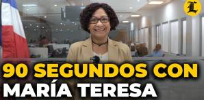 90 segundos con la candidata Presidencial de Frente Amplio María Teresa Cabrera
