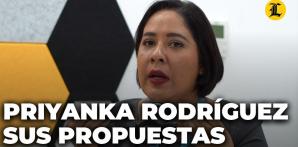 La candidata a diputada Priyanka Rodríguez explica aboga por la familia, la salud y la cultura