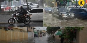 Ocurren inundaciones provocadas por vaguada en el Distrito Nacional
