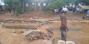 En Las Terrenas resultan afectadas más de 150 casas por las lluvias del lunes
