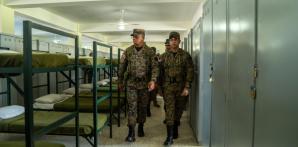 Inspecciona área de responsabilidad del Décimo Batallón de Infantería en Dajabón es inspeccionada por Comandante General