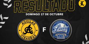 Resumen Águilas Cibaeñas vs Tigres del Licey 27 de Octubre del 2024