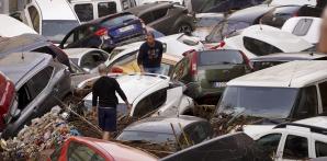 Las imágenes de las inundaciones en Valencia, España, que dan la vuelta al mundo