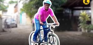 Paciente operado de Parkinson puede ya montar bicicleta