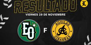 Resumen Aguilas Cibaeñas VS Estrellas Orientales - 29 de noviembre del 2024