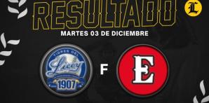 Resumen Tigres del Licey vs Leones del Escogido 03 de Diciembre del 2024