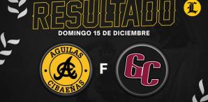 Resumen Águilas Cibaeñas VS Gigantes del Cibao - 15 de Diciembre del 2024