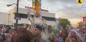 Reyes Magos llenan de alegría calles del Distrito Nacional