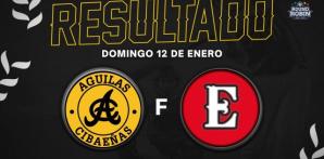 Resumen Águilas Cibaeñas VS Leones del Escogido 12 Enero 2025 Serie Round Robin