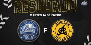 Resumen Tigres del Licey vs Águilas Cibaeñas | 14 Ene 2025 | Serie Round Robin