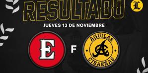 Resumen: Águilas Cibaeñas Vs. Leones del Escogido Serie Regular (13/11/2025)