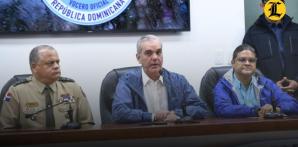 Abinader dice “no hay sistema de drenaje que resista” 400 milímetros de lluvias