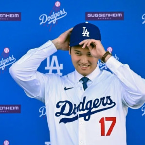 Shohei Ohtani se prepara para su primera temporada con los Dodgers.