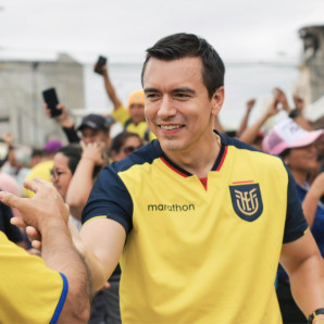 La guerra comercial fue declarada por Noboa el pasado 21 de enero, cuando anunció una "tasa de seguridad" del 30 % sobre productos colombianos.