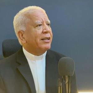 Obispo de la Diócesis de Barahona, monseñor Andrés Napoleón Romero Cárdenas.