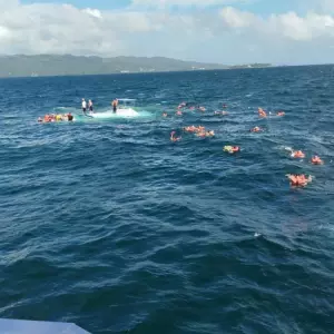La embarcación estaba en una excursión habitual que se realiza en la zona de Los Haitises.