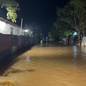 Inundaciones por vaguada afectan sectores de San Pedro de Macorís