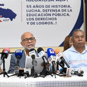 Presidente de la Asociación Dominicana de Profesores (ADP), Eduardo Hidalgo.