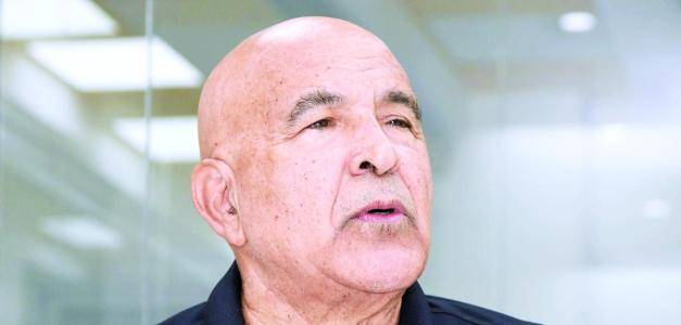 Eduardo Gómez ofrece declaraciones en su visita al LISTÍN DIARIO.