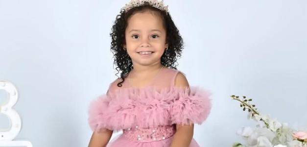 Brianna Genao, de tres años de edad.