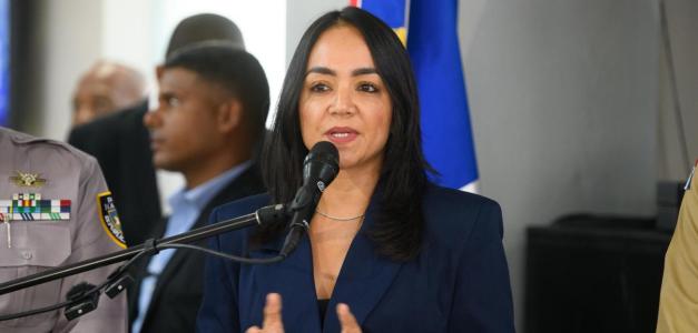 Faride Raful habló en rueda de prensa tras la reunión de Seguridad Ciudadana, encabezada por el presidente Luis Abinader.