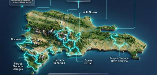 Infografía del Ministerio Público sobre la investigación penal y fuerza de tarea en áreas protegidas.