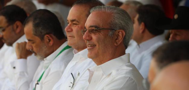 El presidente Luis Abinader en la inauguración de la trigésima octava Feria Agropecuaria Nacional.