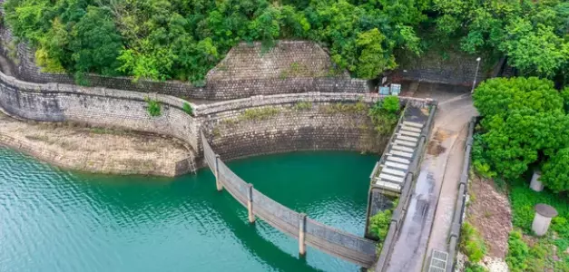 Imagen de la presa de Hatillo.