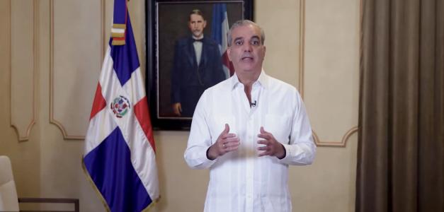 El presidente Abinader se dirige al país anunciando sus medidas sobre el tema minero en San Juan.