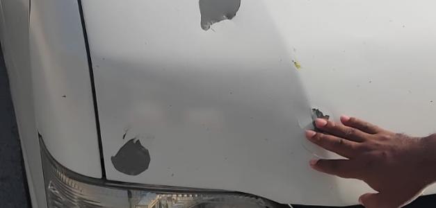 Conductores denuncian ataques con piedras en la circunvalación de Baní y piden reforzar vigilancia