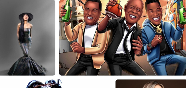 En la composición fotográfica, la cantante Carmen Jiménez. Le sigue la imagen de Johnny Ventura junto a Jandy Ventura y Roberto del Castillo. Luego, Steffany Constanza, Miriam Cruz y Kinito Méndez.