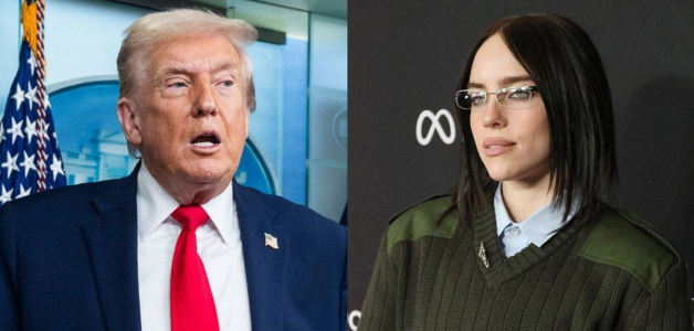 Donald Trump y Billie Eilish