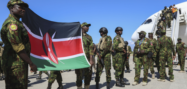 La policía de Kenia
