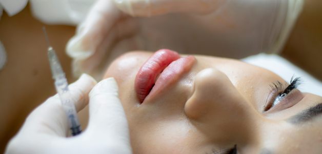 Las facciones exageradas con excesivos volúmenes se evitan.