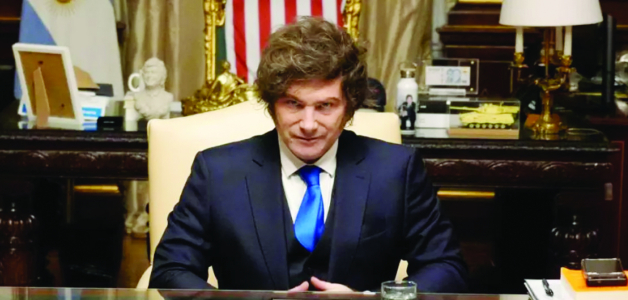 El presidente de Argentina, Javier Milei.