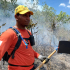 Luis Payano, bombero forestal