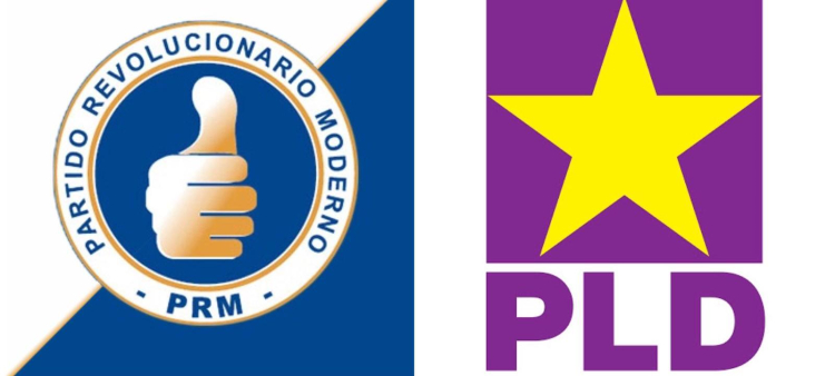 Los partidos Revolucionario Moderno (PRM), de la Liberación Dominicana (PLD), Fuerza del Pueblo (FP) y Revolucionario Dominicano (PRD) son los cuatro primeros partidos en aparecer