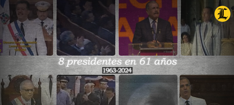 Línea de tiempo: 8 presidentes, y sus frases, en 61 años en República Dominicana