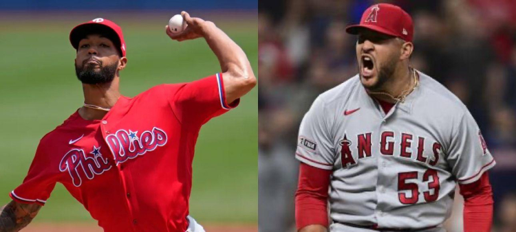 Cristopher Sánchez y Carlos Estévez.